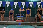 Swimming & Diving vs RWU  Swimming & Diving vs Roger Williams University. - Photo by Keith Nordstrom : Wheaton, Swimming